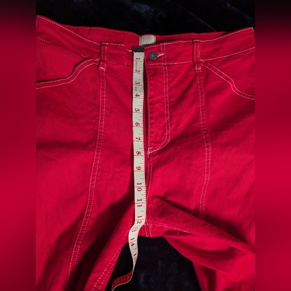 The Delaney Clean-Seamed High-Rise Wide-Leg Jeans by Maeve - Picture 12 of 14